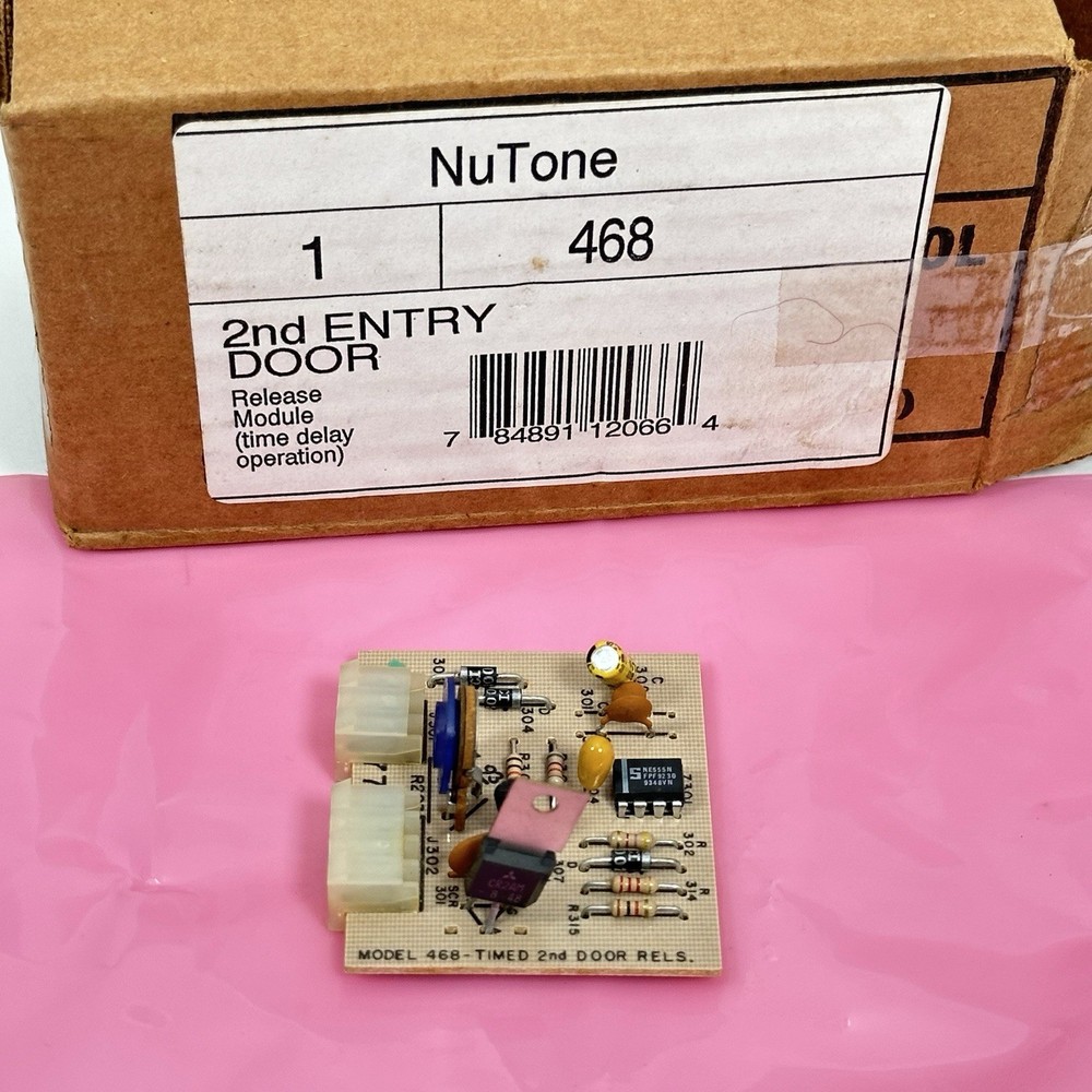 NuTone Model 468 Second Entry Door-Release Module For 478 Apt. Entry System