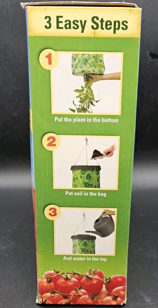 Topsy Turvy Upside Down Hanging Vegetable Growing System