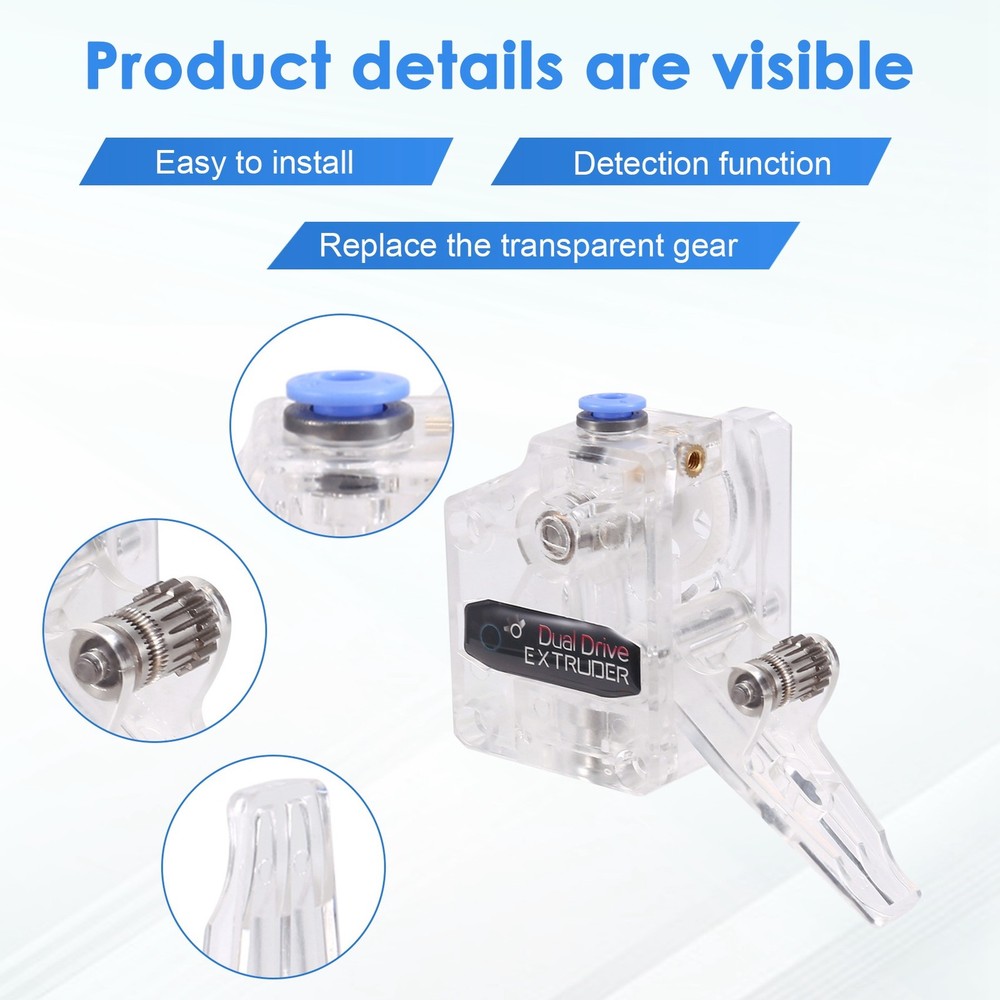 Transparent Extruder for Vyper, 3D Printer Accessory 3D Printer1984