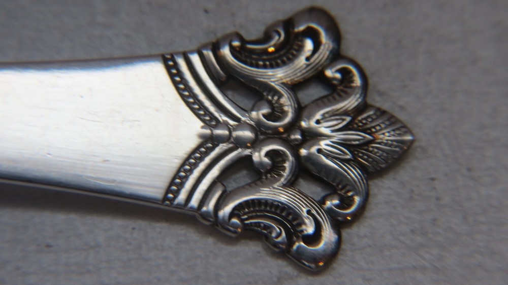 Anitra Solid small Pastry Spoon by Magnus Aase 830 Silver Norway