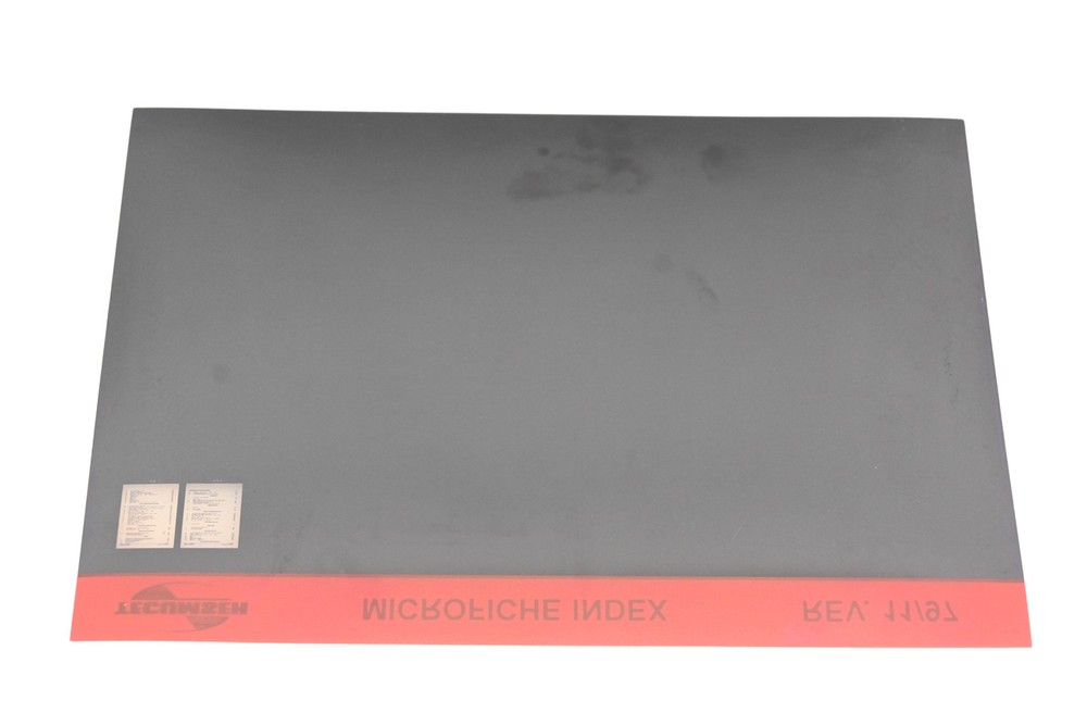 OEM Tecumseh AN002-111 Microfiche Index Rev:11/97