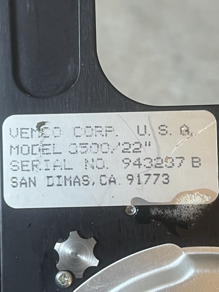 RH 22" VEMCO 3500 RIGHT HAND Mechanical Drafting Machine