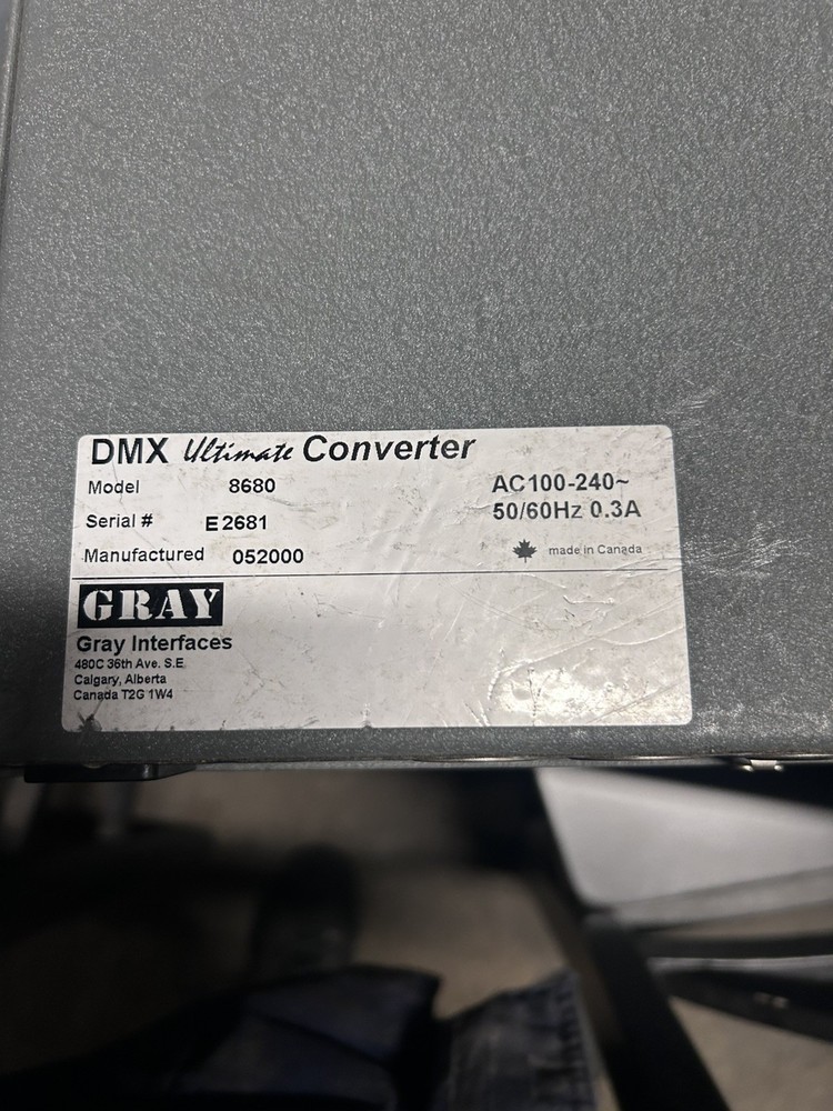 Gray Pathway Ultimate DMX Converter 8680