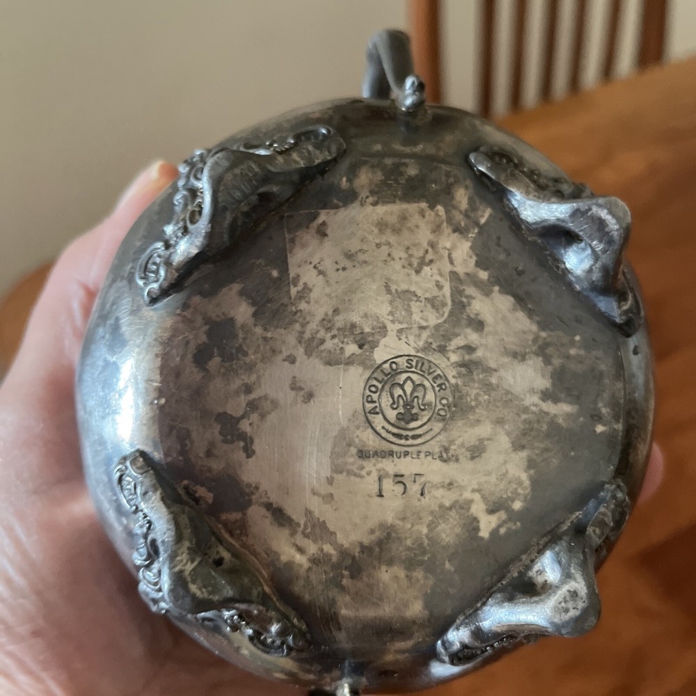Apollo Silver Co Quadruple # 157, Sugar Bowl