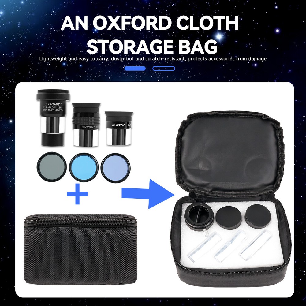 SVBONY SV233 Telescope Accessory Kit Set for Beginner Astronomical Observation