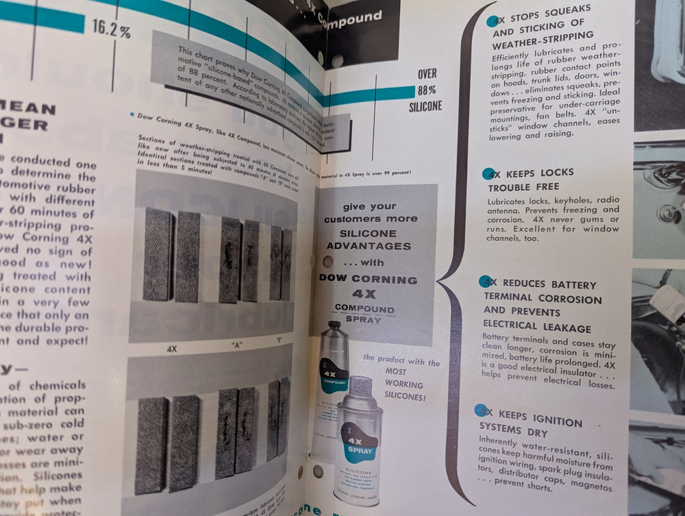 Studebaker Accessory Silicone Rubber Lubricants Flyer