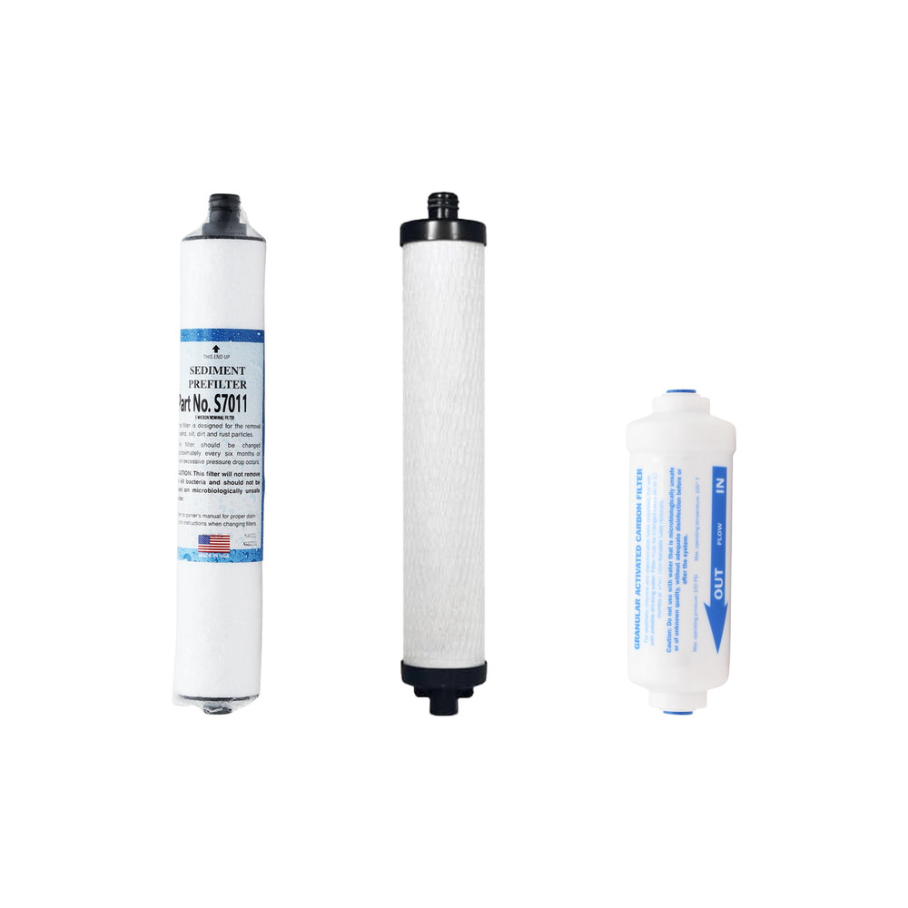 Microline TFC-400 RO Replacement Filter Kit (Membrane Sold Separately)
