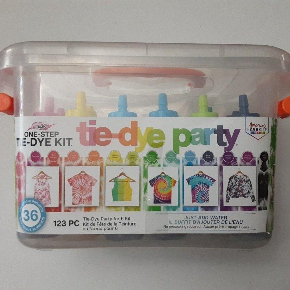 One Step Tie Dye Party Kit