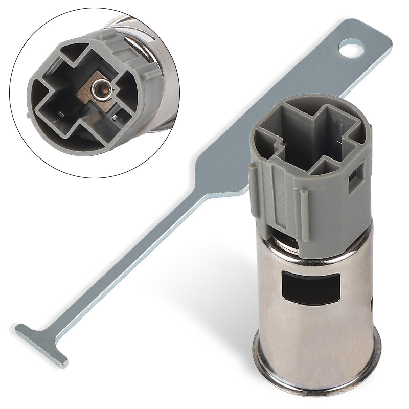 12V Cigarette Lighter Socket & Removal Tool 04793554AC For Jeep Chrysler Dodge