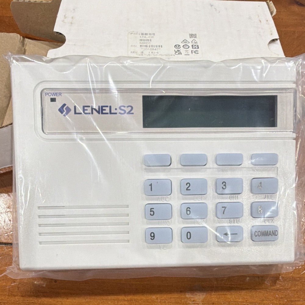 Lenel S2 LNL-CK Command Keypad Access Control Panel Control Panels & Keypads