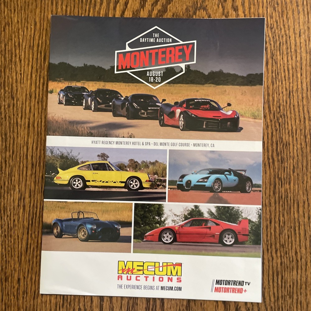 mecum car auction 2022