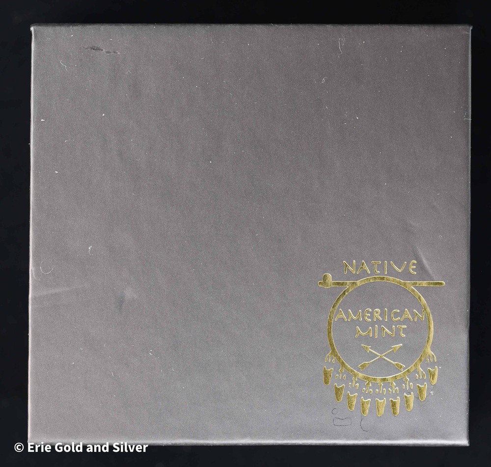 2024 $1 Egyptian Pyramid w/ Limestone 1 oz Silver Proof Round