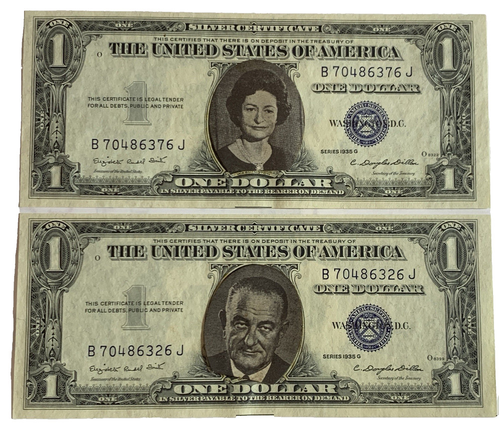 💥1935 US SILVER CERTIFICATE BANKNOTE⭐UNC