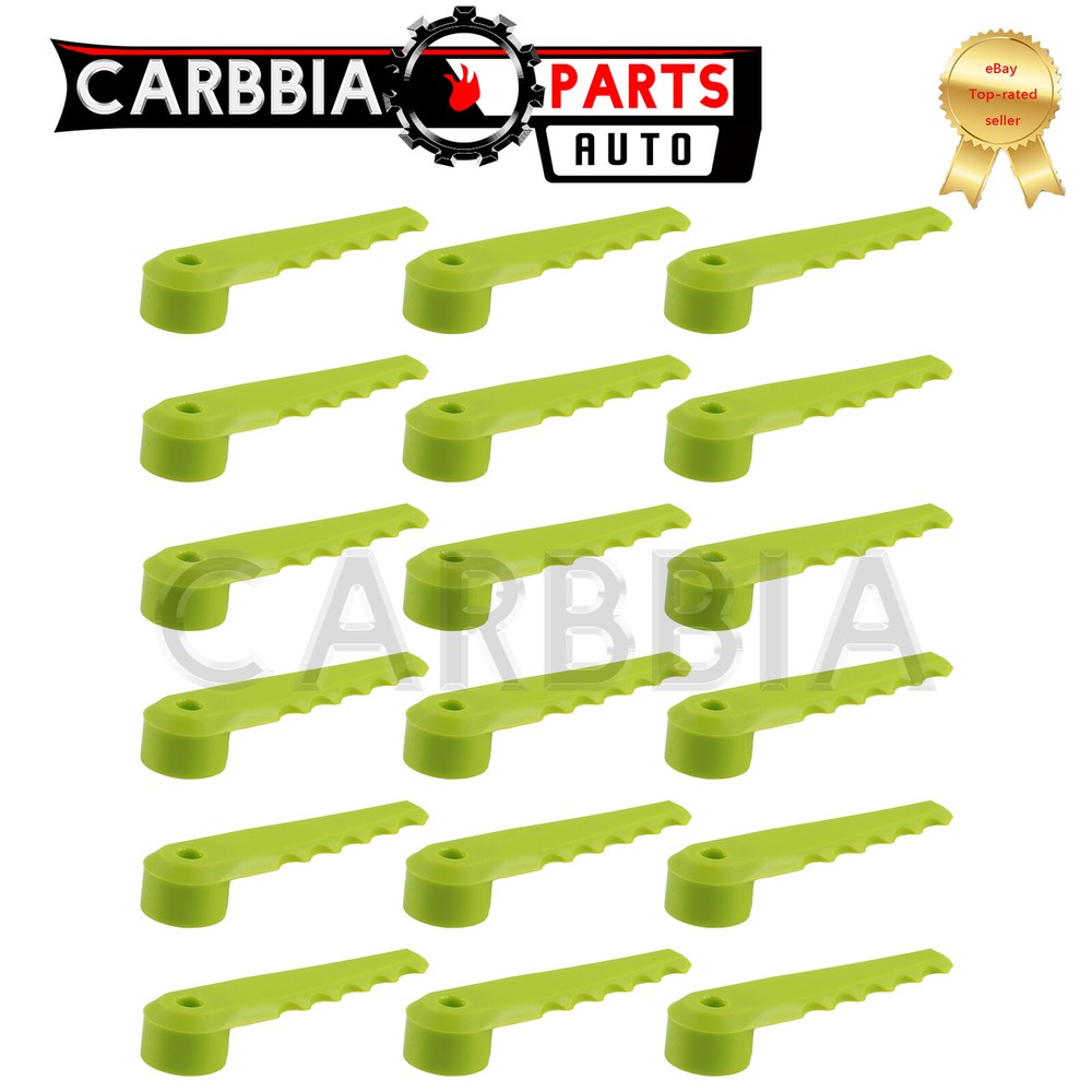 18Pack For RYOBI AC052N1 Replacement Fixed Blades Serrated 2-in-1 String Head