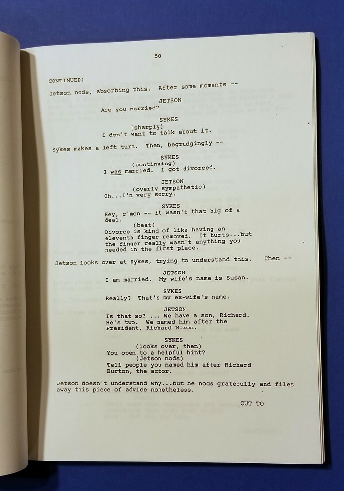 ALIEN NATION original script 1988 JAMES CAAN MANDY PATINKIN SCI FI ACTION