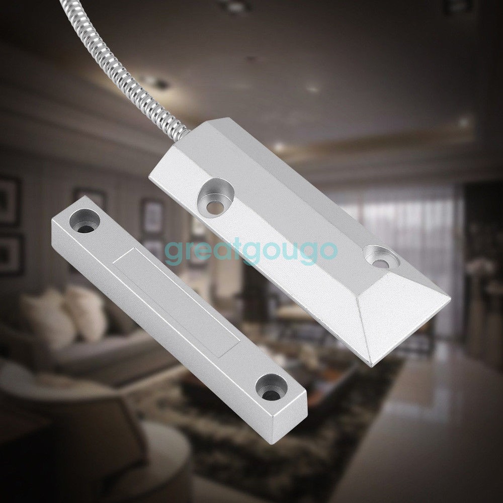 One Pair Roller Shutter Sensor Heavy Duty Overhead Magnetic Door Contact Sensor