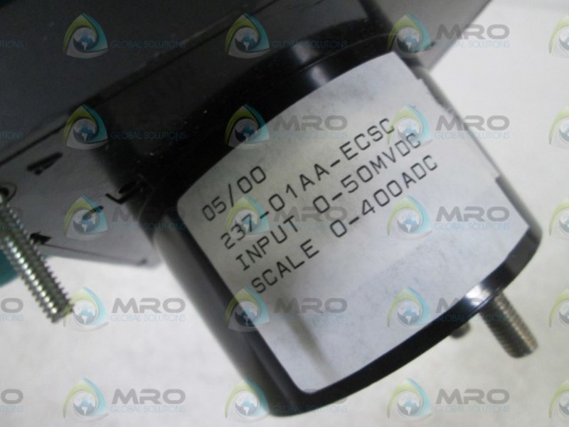 CROMPTON 0-400AMPS PANEL METER 237-01AA-ECSC NSNP