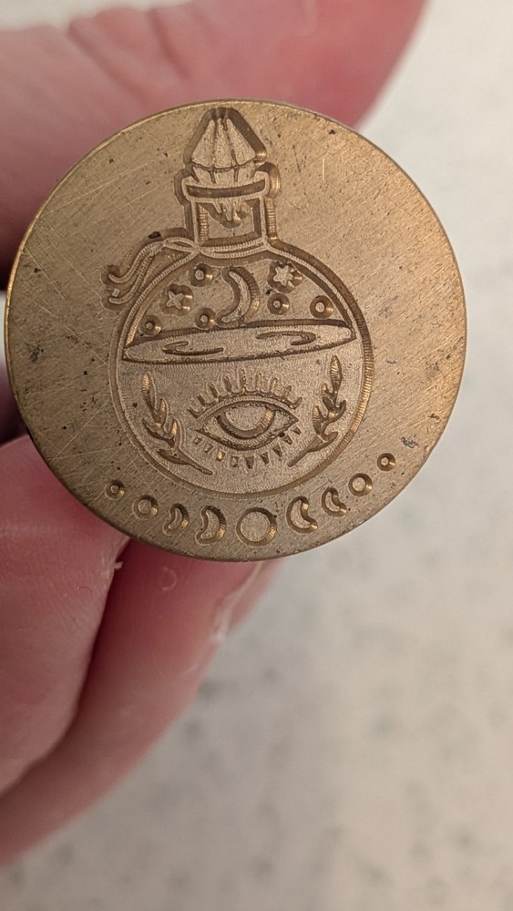 Wax Seal Stamp With 2 Magic Stamp Designs #3