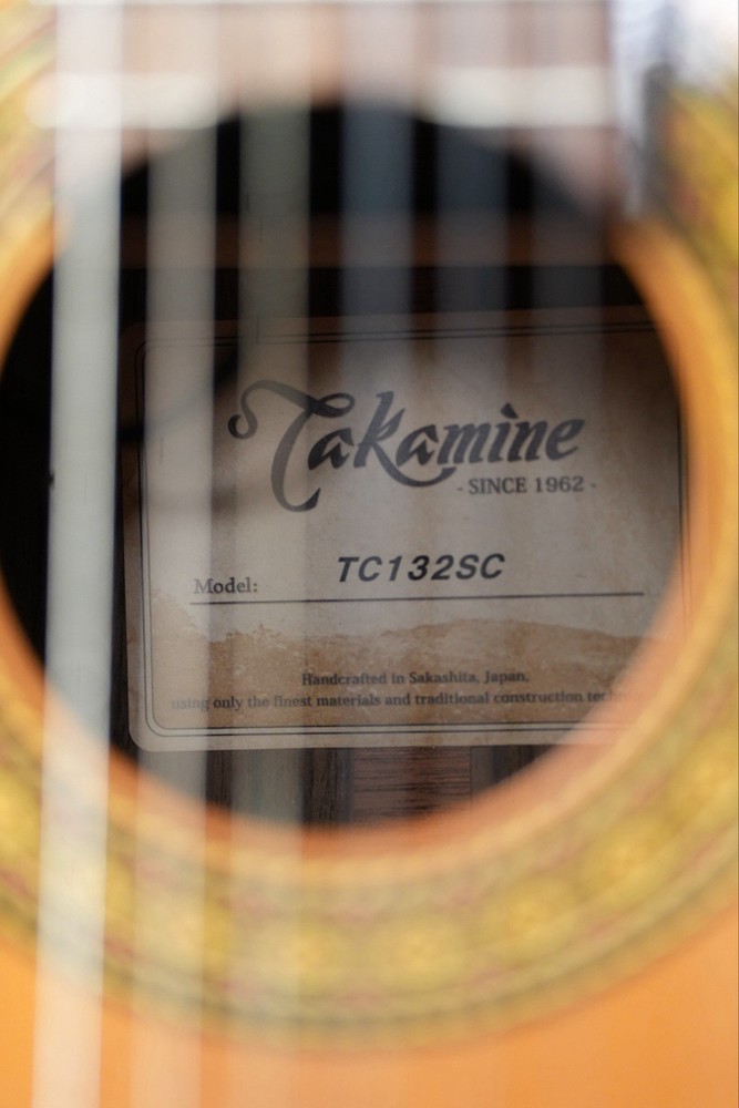 Takamine Classical Nylon String Guitar Model TC132SC