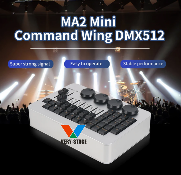 New MA Series Mini MA2 Command Wing DMX Controller Lighting Console Mixer Board