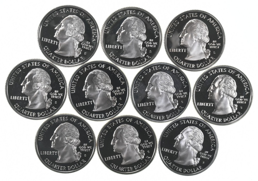 1999-S Silver Washington State Quarter Proof Georgia