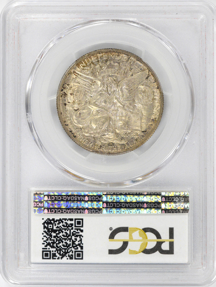 1935-D Texas Independence Centennial Half Dollar Commemorative PCGS MS66 CAC