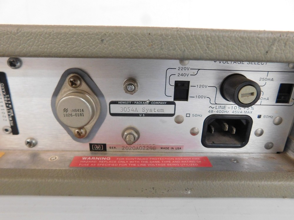 HEWLETT PACKARD 3456A DIGITAL VOLTMETER (MPT29)