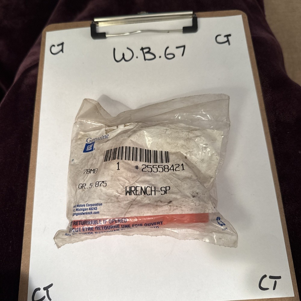 Genuine GM Key 25558421