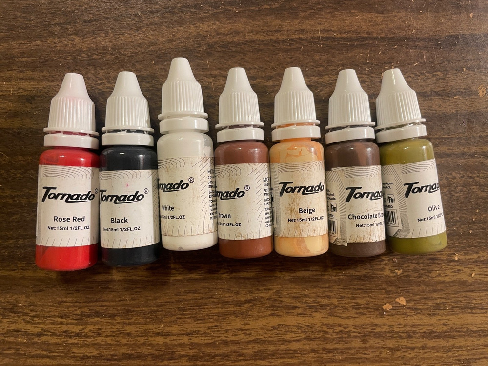 Permanent Cosmetic Tattoo/Microblading Full Supply Kit