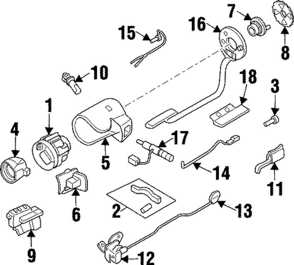 Genuine GM Lock Housing Cap 26047354