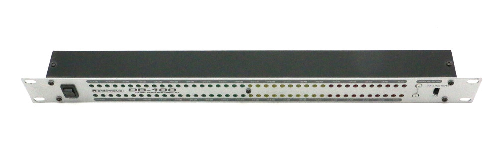 Omnitronic DB-100 Decibel Level Meter Display Meter /BB11704
