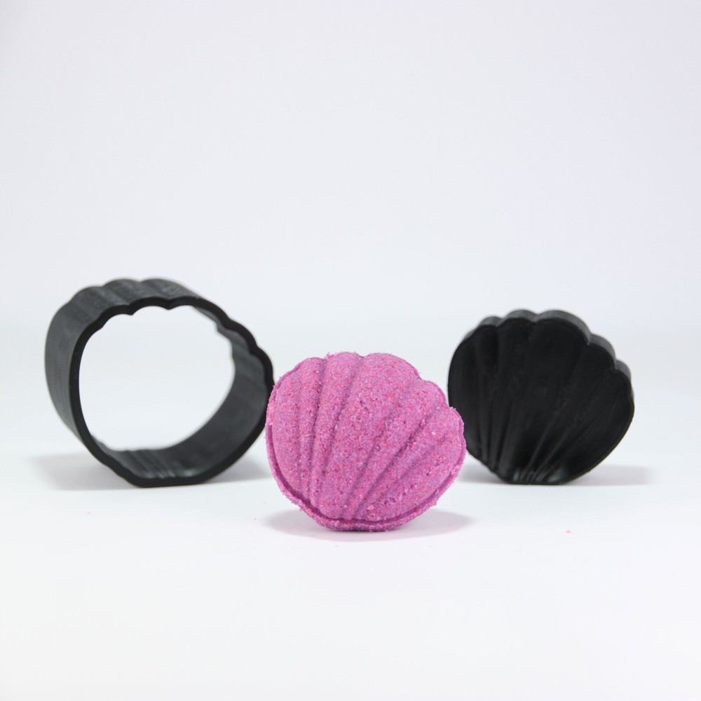 SEASHELL Bath Bomb Mold, DIY original BathBombs Set 3D Printed Kit