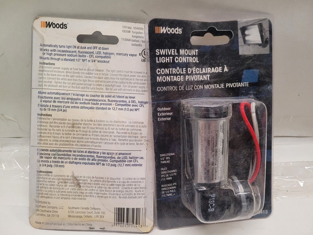 Woods 59413 Swivel Mount Light Control