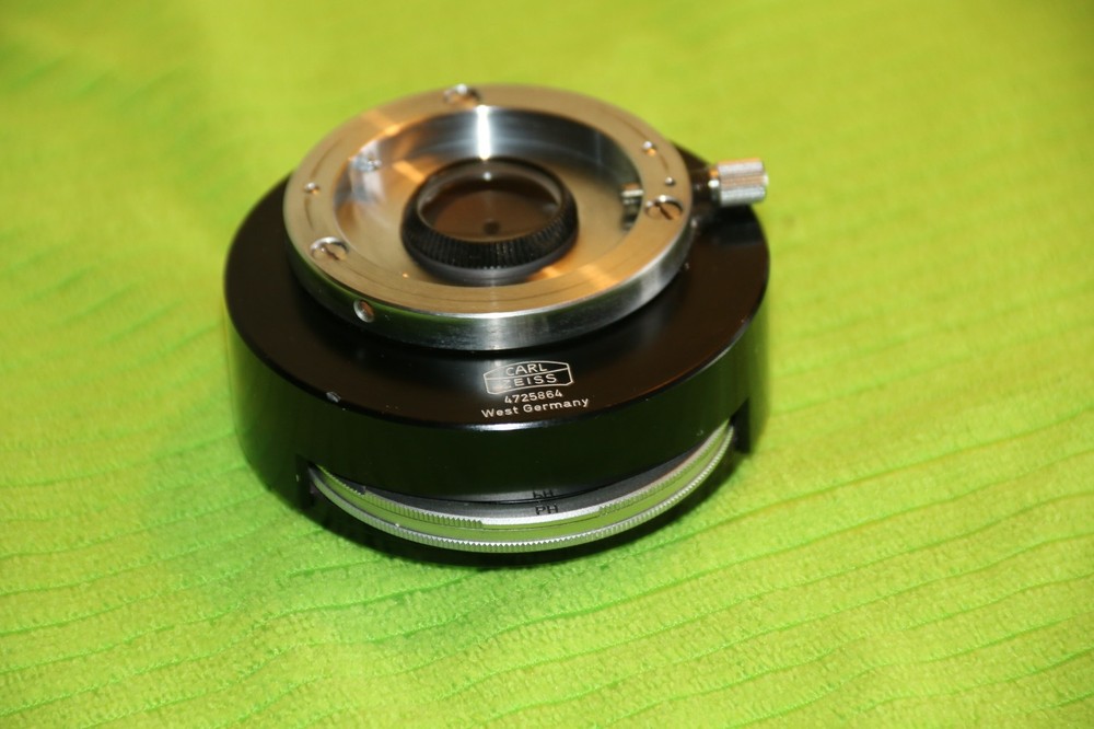 Zeiss Microscope Optovar Magnification Changer Component with Pol filter 4725864