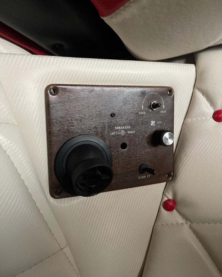  FLD Sleeper AC Control Panel Frame Red Led Lights Color  