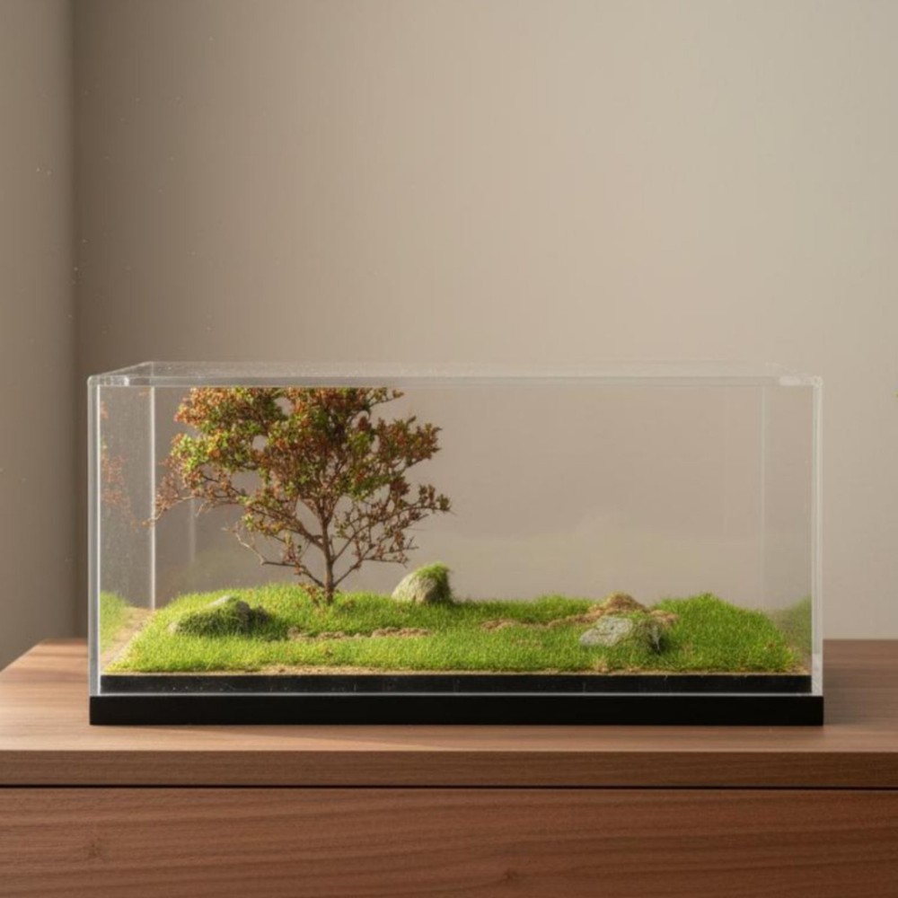 1:64 Scale Model Display Container High Clearness