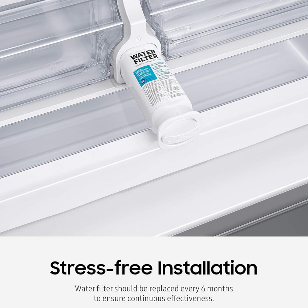 Water Filter DA97-17376B 2 Pack Replacement For Samsung Refrigerator Unit