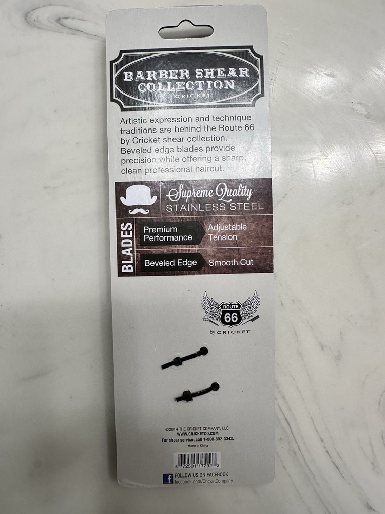 Barber Shear Cricket 7”