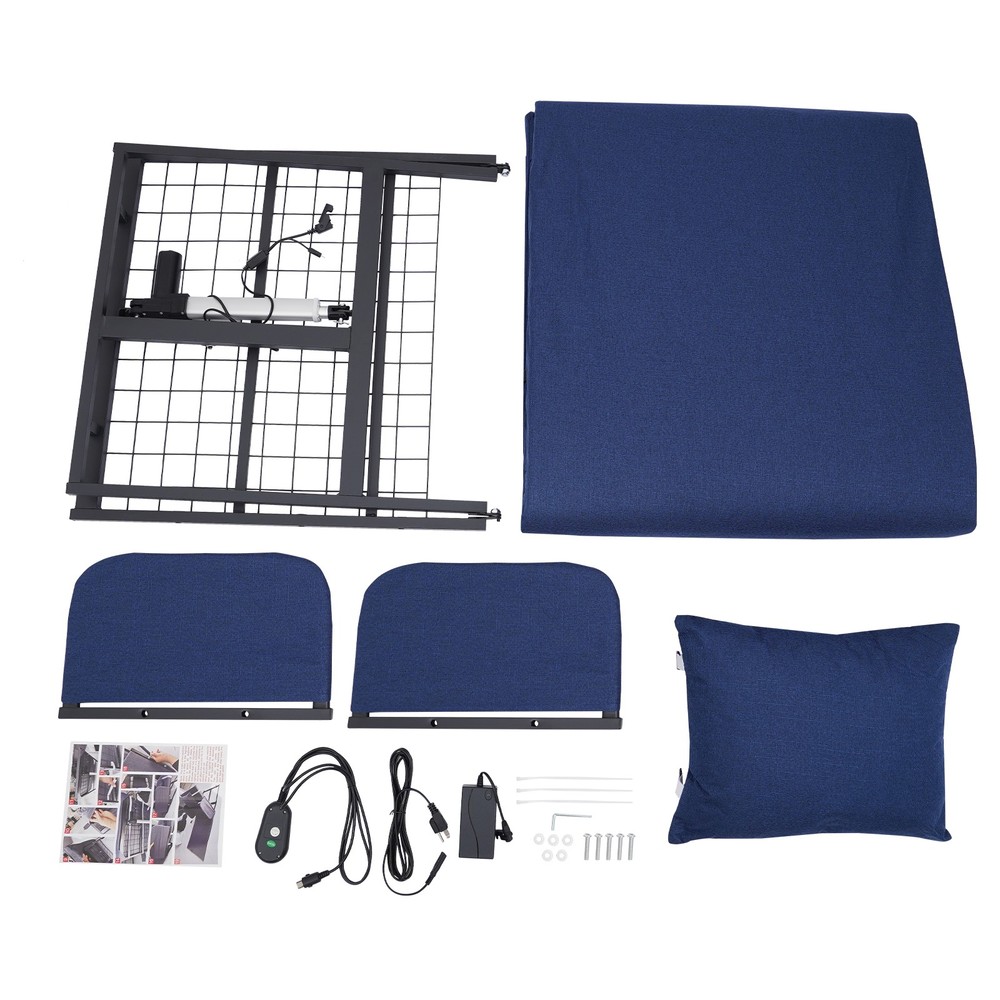 Electric Lifting Backrest With Armrests,electric Lifting Backrest For Bed