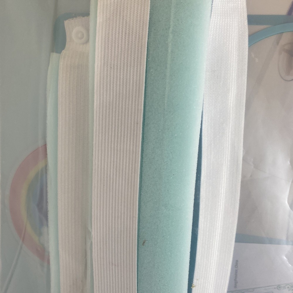 Peesnt 4 Piece Reusable Plastic Face Shields New 4 Pack New