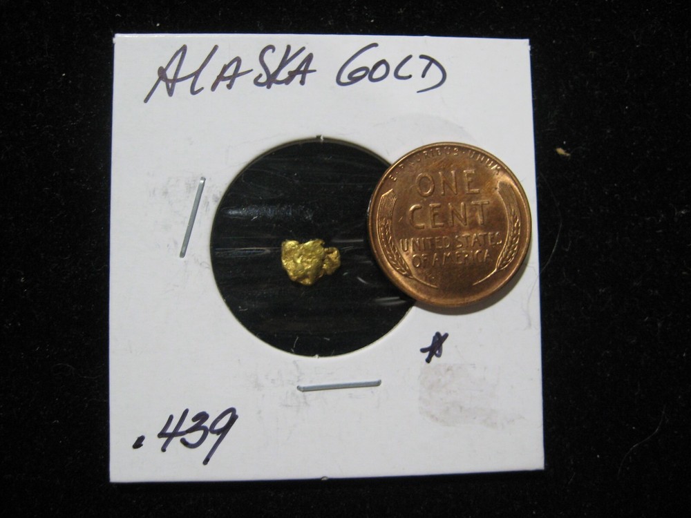 ALASKA GOLD NUGGET .439 GRAM