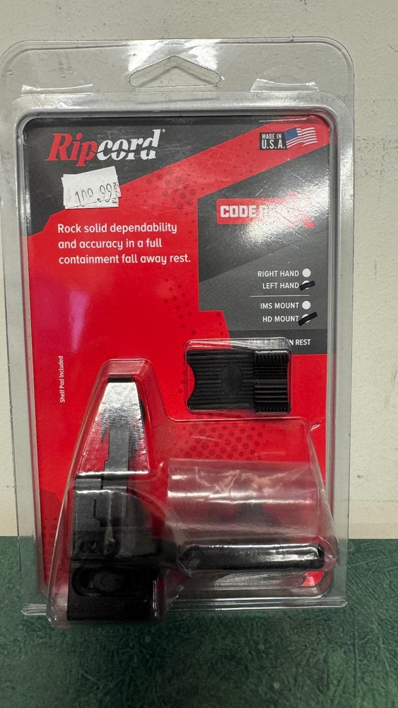 RIP CORD CODE RED X ARROW REST LEFT HAND HD MOUNT