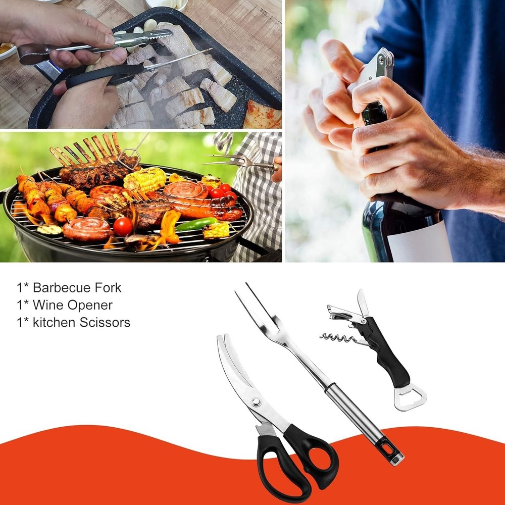 Camping Cookware Storage Bag - Camping Cooking Utensils Set Bag Camping Tool ...