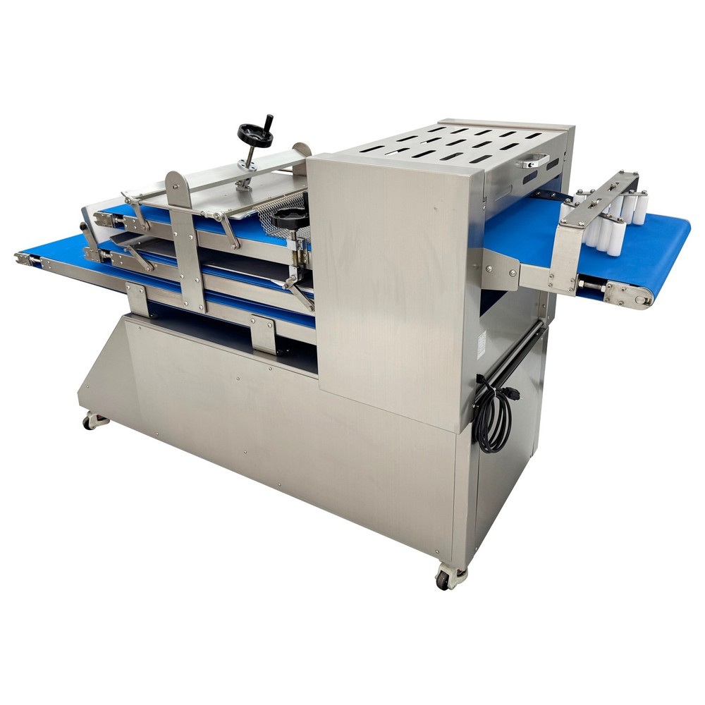 220V Automatic Continuous Toast Baguette Bread Shaping Machine Dough Roller