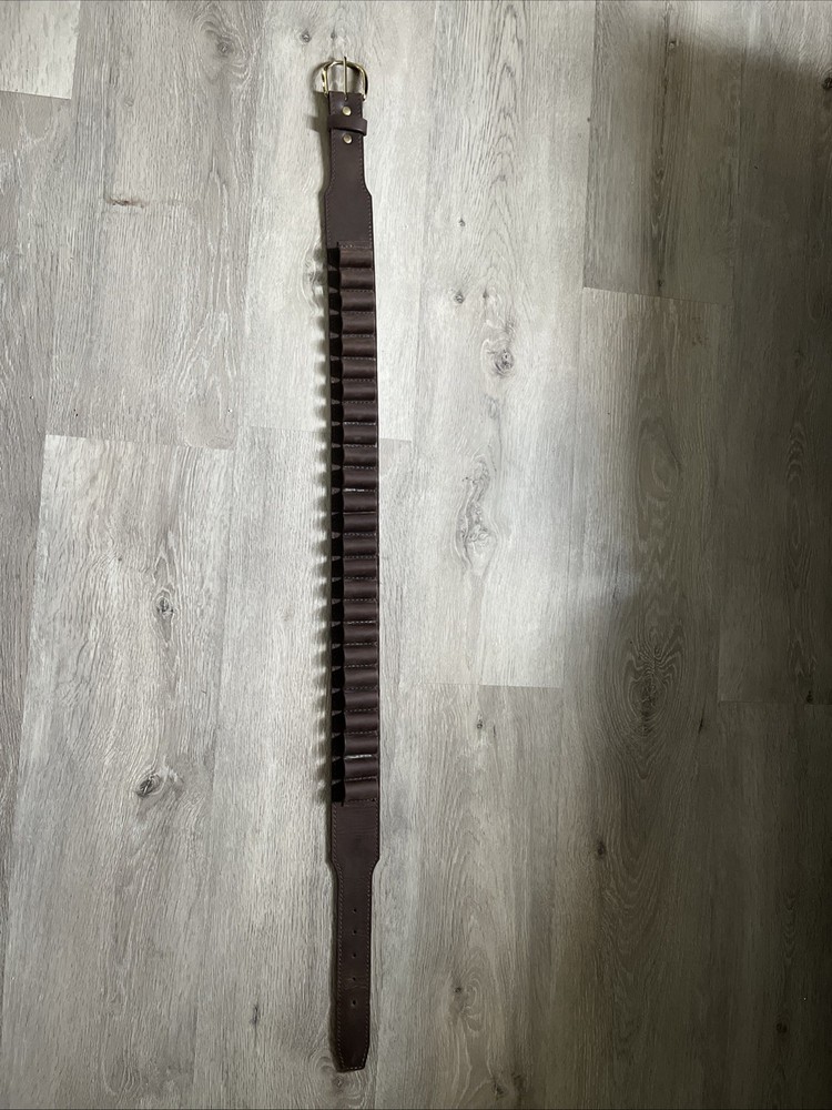 20 Gauge Leather Shot Shell Belt
