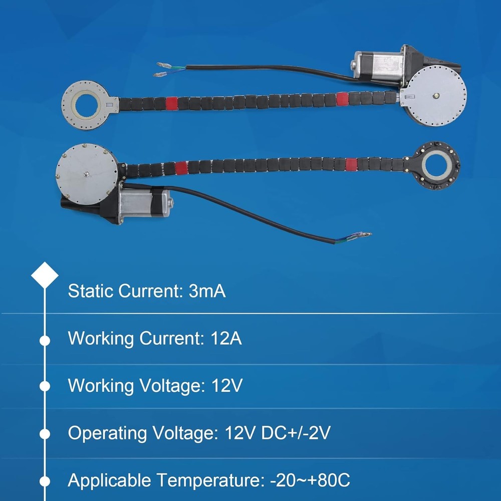 Absolute HW600 Universal Electric Power 2 Window Conversion Kit