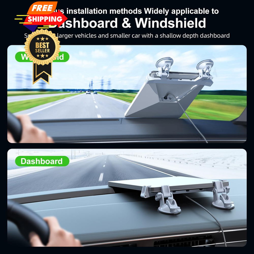 for Starlink Mini Car Mount Dashboard,for Dash White