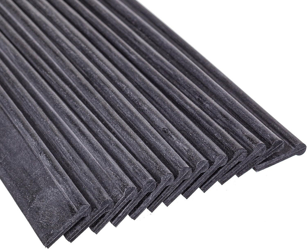 Replacement Squeegee Blade, 18" L, Rubber