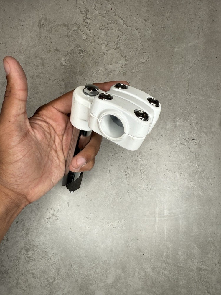 BMX 1" QUILL STEM White