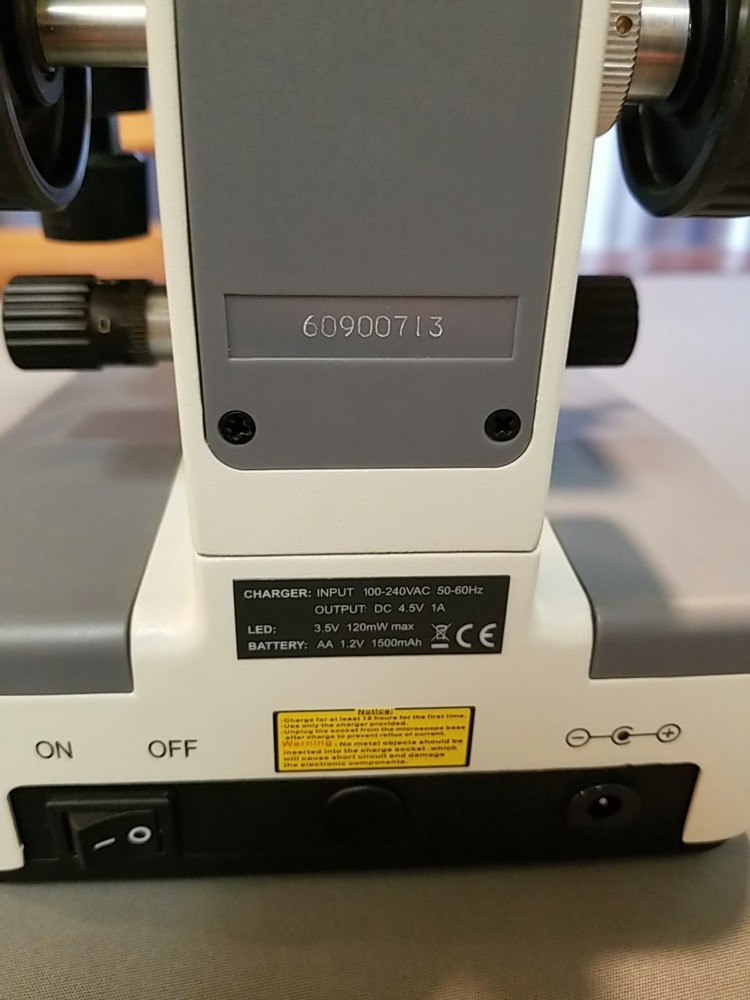 National Binocular Microscope Cordless LED